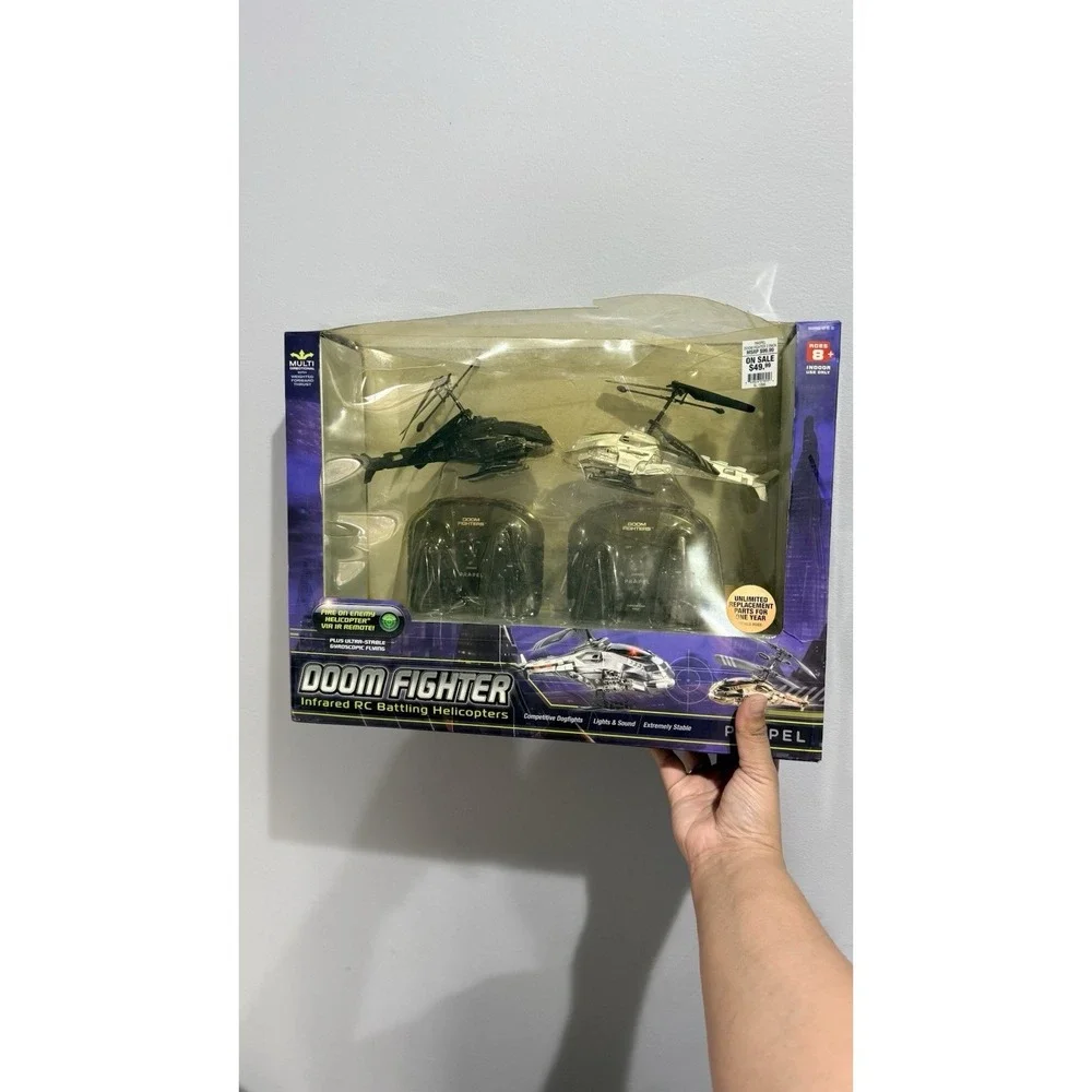 Doom Fighter Infrared‎ RC Battle Helicopters Set NEW